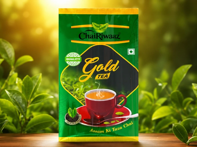 ChaiRiwaaz Gold Tea Elaechi & Adrak Strong 250g