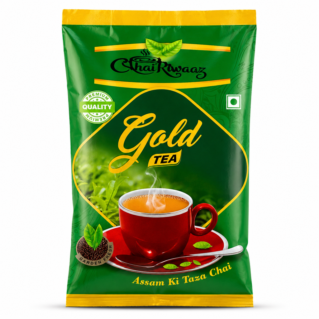 ChaiRiwaaz Gold Tea Elaechi & Adrak Strong 250g